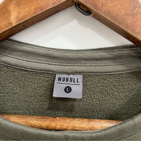 Nobull CrossFit Games 2021 Sweatshirt Army Green Size Large - Picture 9 of 10